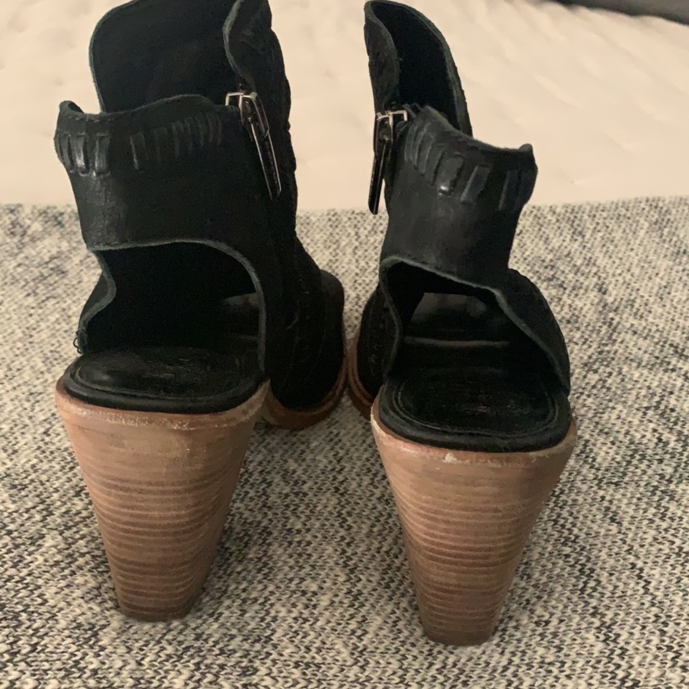 Open Toe Booties - Picture 3 of 4